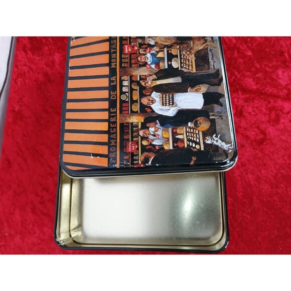 Vintage French Cheese‎ Shop Themed Tin Box - Picture 5 of 6